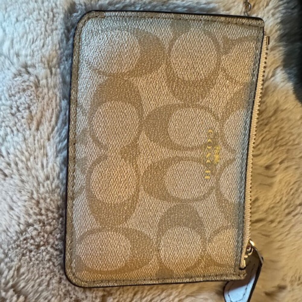 Coach Mini Zip Wallet - image 1